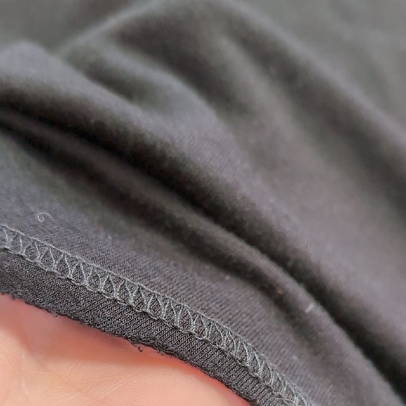 Freeloader | Black Super Soft Relaxed Fit Tunic Dolman 3/4 Sleeve Size M - Picture 8 of 10